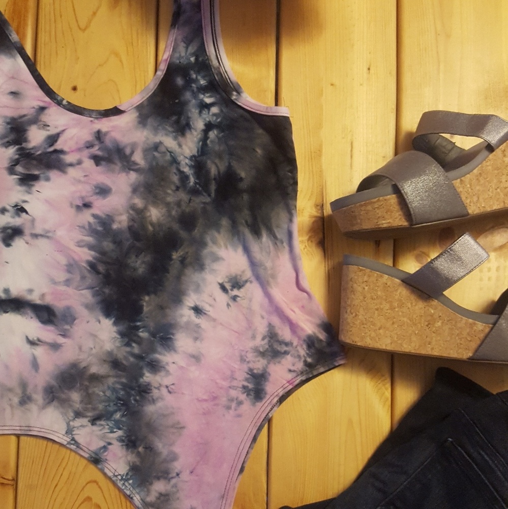 Size XL. Tie Dye Body Suit - Picture 1 of 1